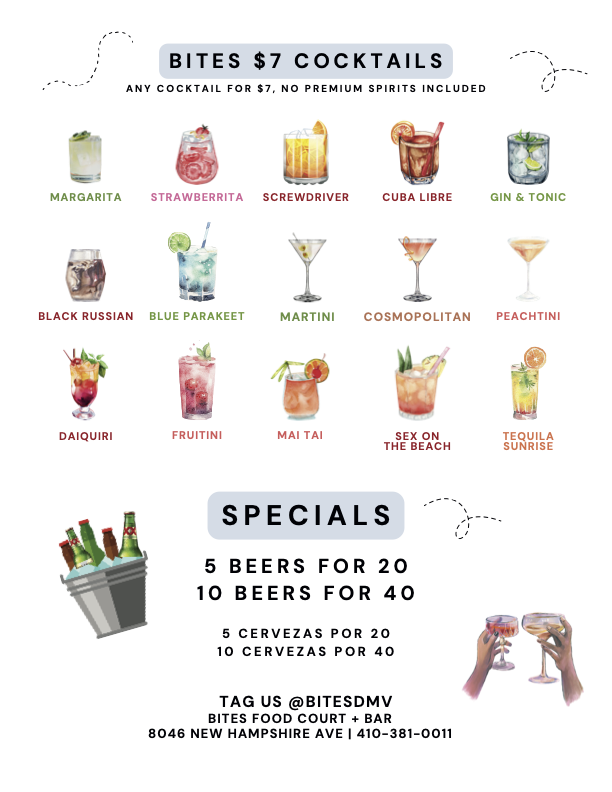 Menu Bites Bar & Grill-1