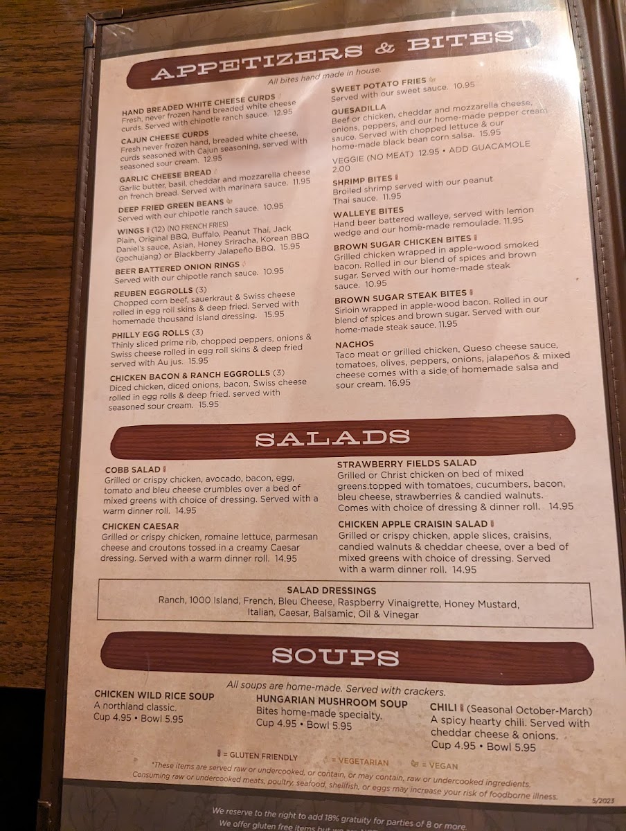 Menu Bites Pub & Grub-5