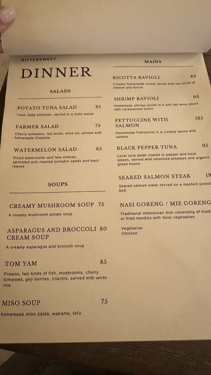 Menu Bittersweet-2