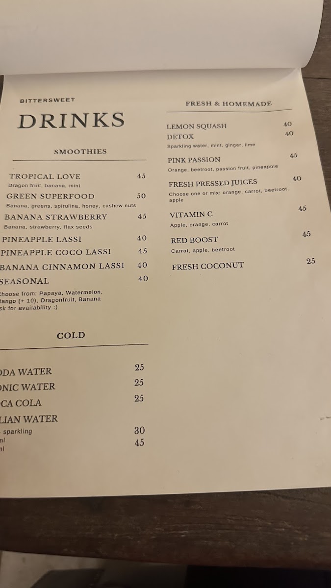 Menu Bittersweet-5