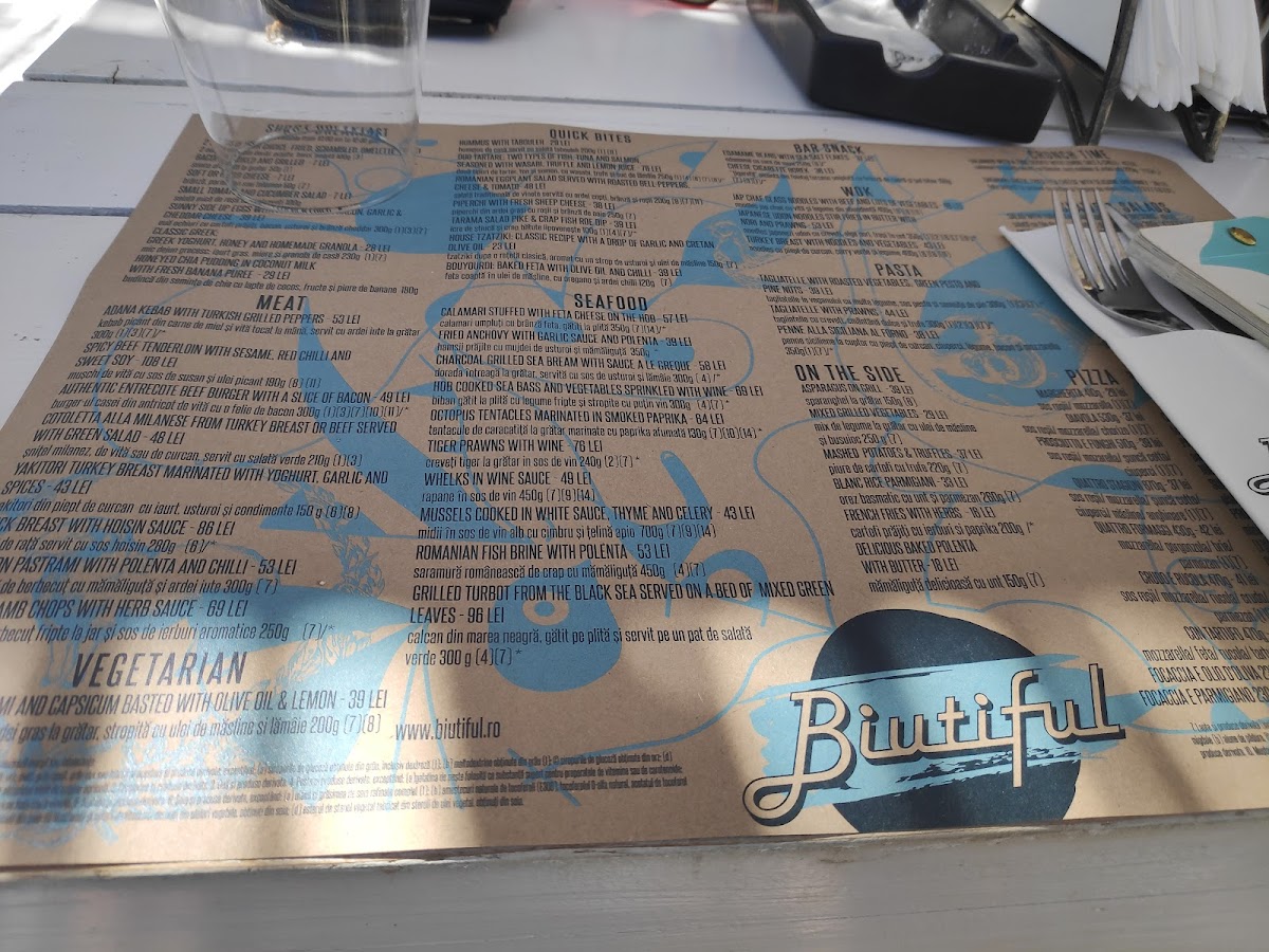 Menu Biutiful By The Sea-4