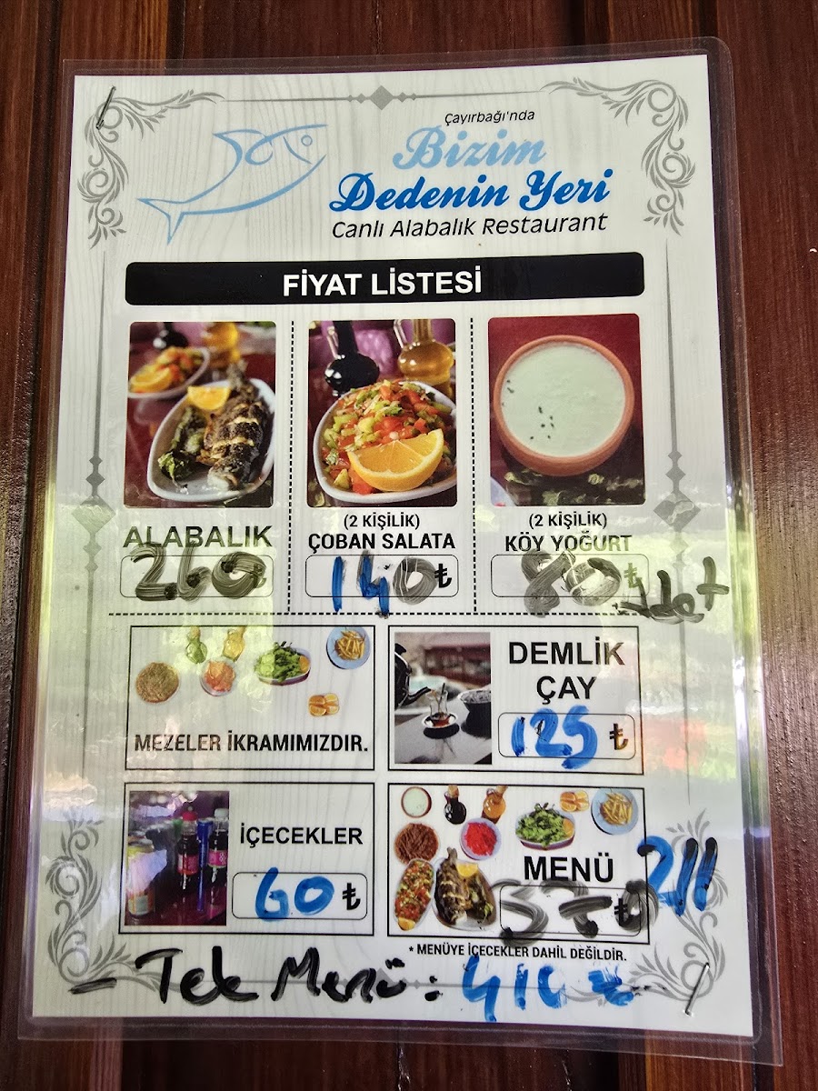 Menu Bizim Dedenin Yeri Çayirbaği-4
