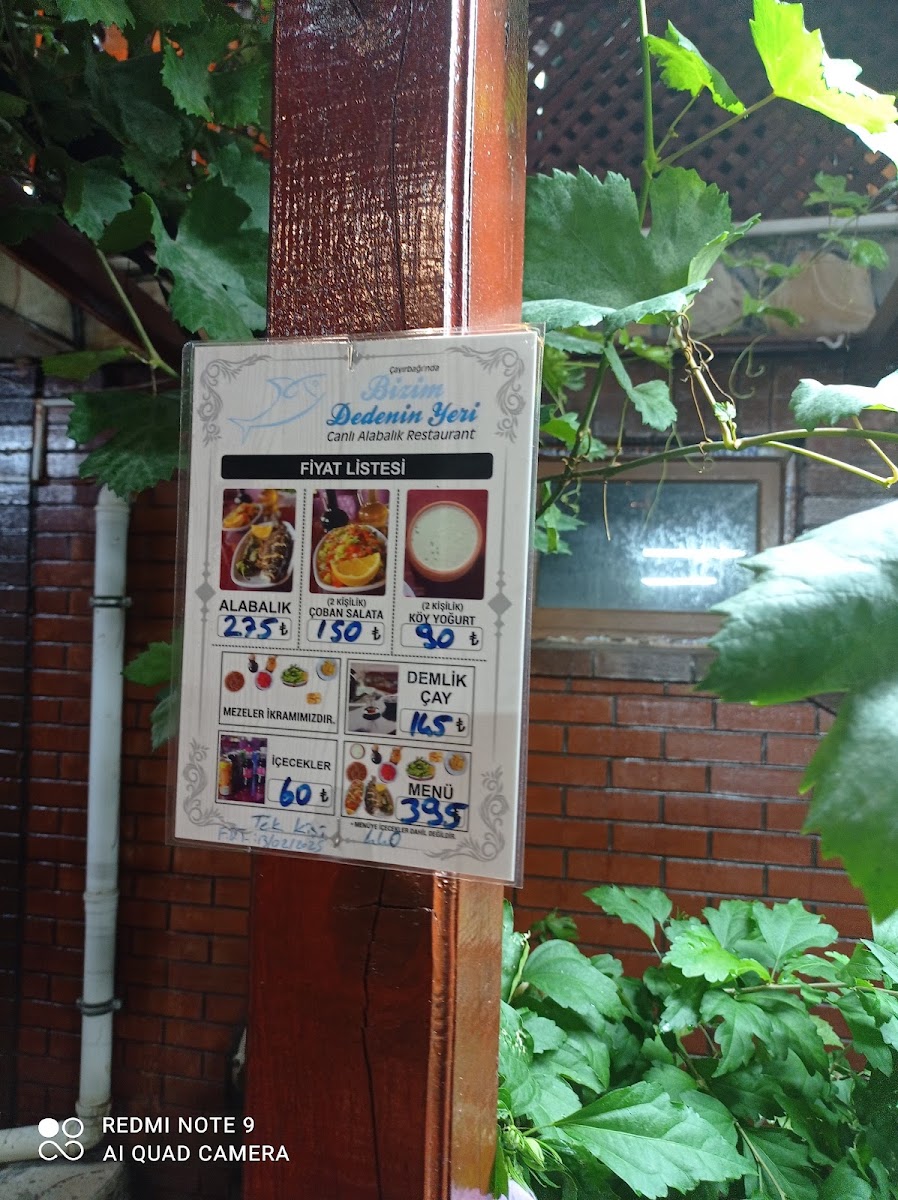 Menu Bizim Dedenin Yeri Çayirbaği-9