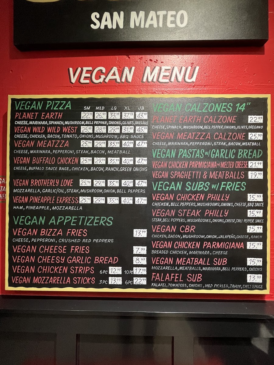 Menu Bizza (San Mateo)-9