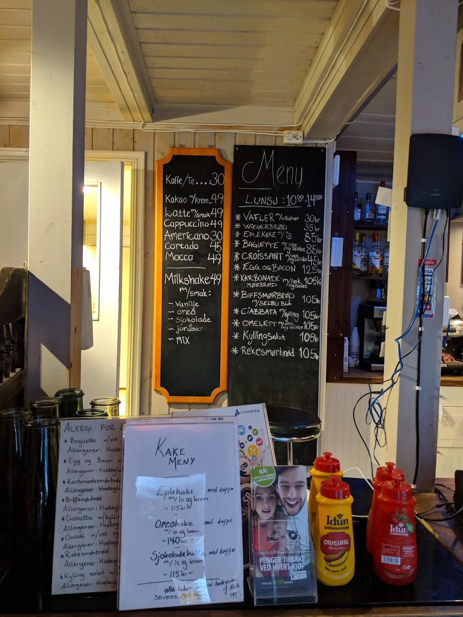 Menu Bjørkhov Cafe, Bar & Pizzarestaurant-6