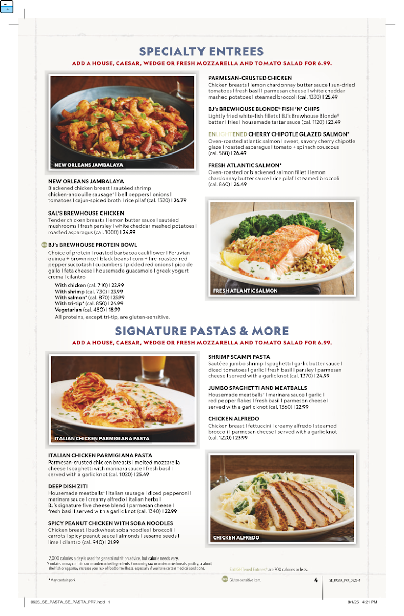 Bj's Restaurant & Brewhouse Menu-3
