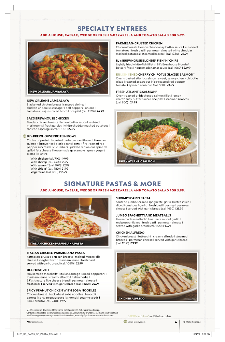 Bj's Restaurant & Brewhouse Menu-8