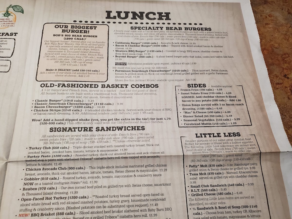 Menu Black Bear Diner Citrus Heights-10