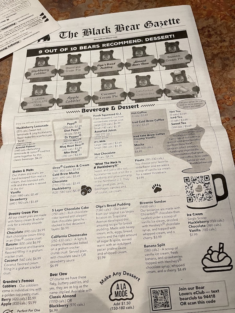 Menu Black Bear Diner Citrus Heights-2