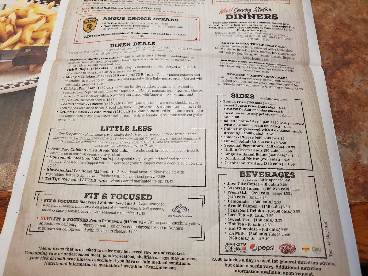 Menu Black Bear Diner Citrus Heights-9