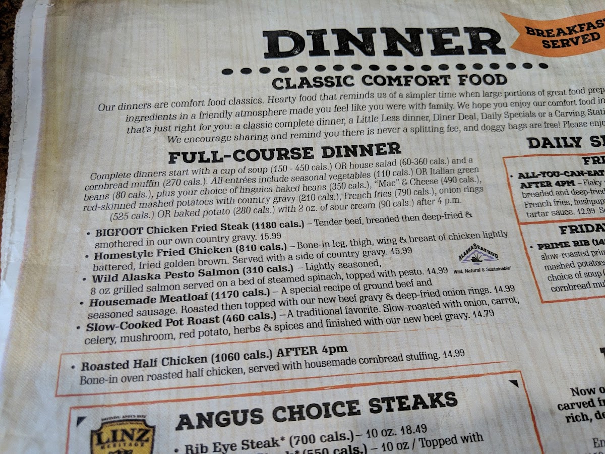 Menu Black Bear Diner Oakley-3