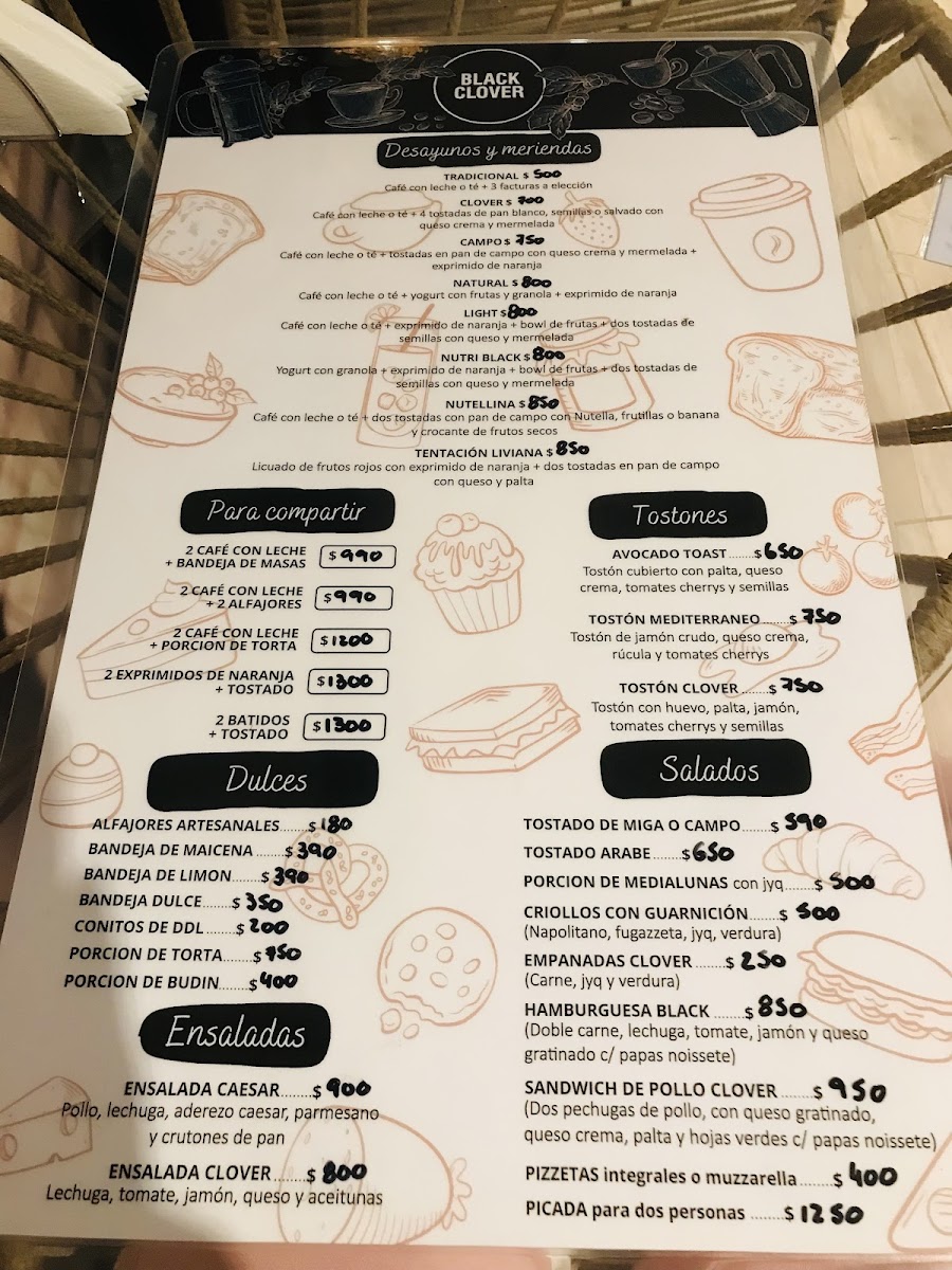 Menu Black Clover-3