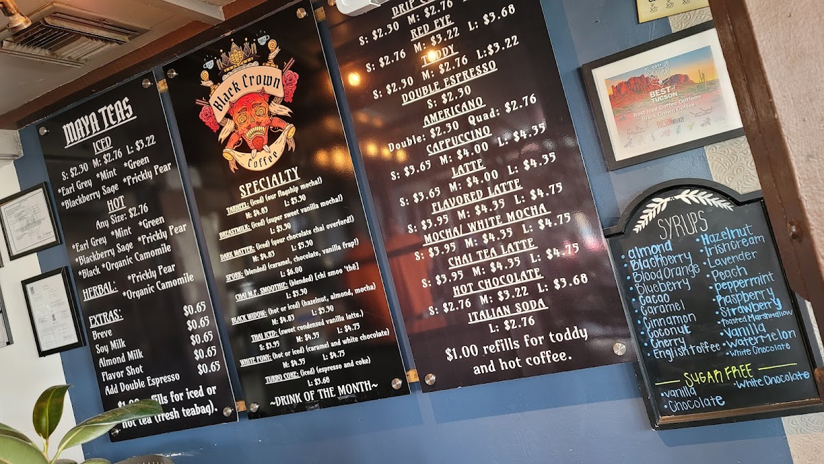 Menu Black Crown Coffee Company-10