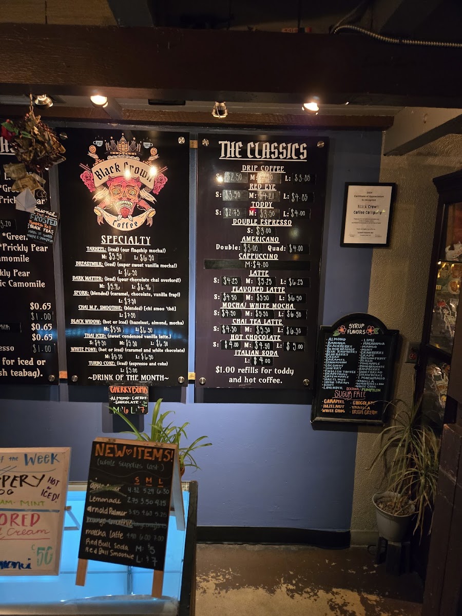 Menu Black Crown Coffee Company-3