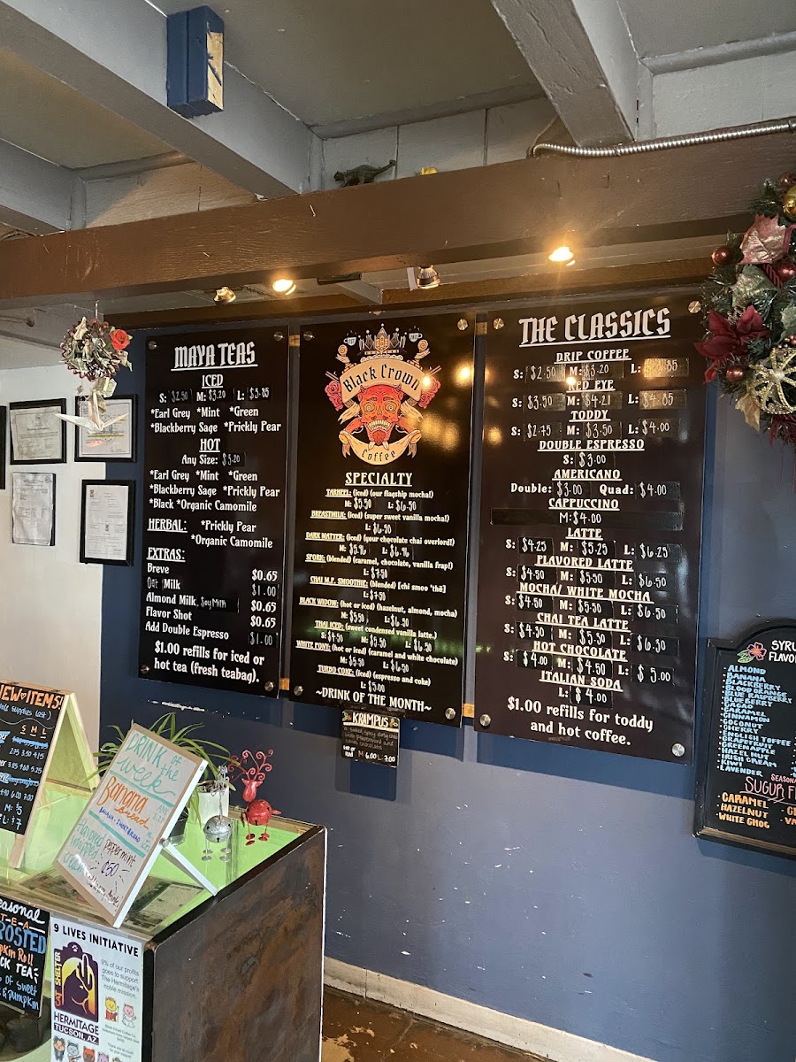 Menu Black Crown Coffee Company-7