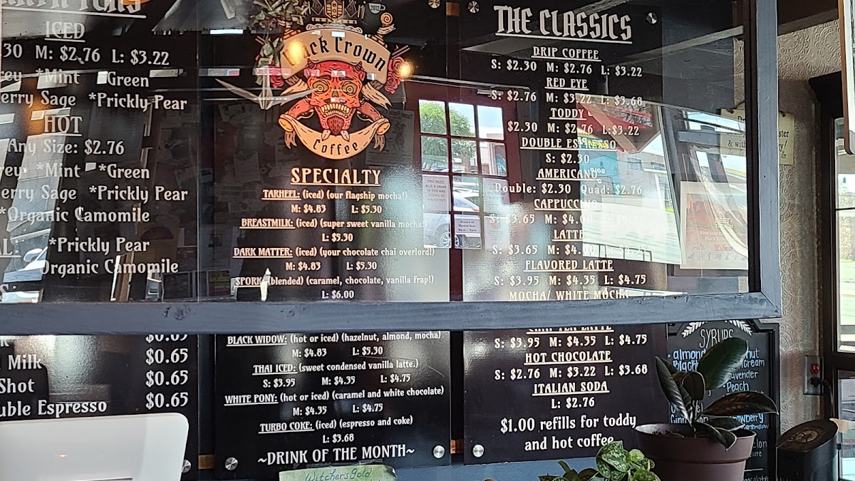 Menu Black Crown Coffee Company-9
