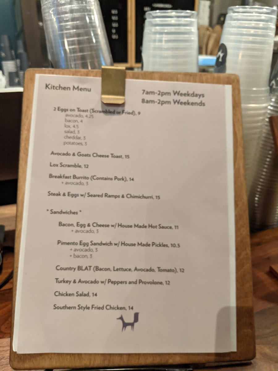 Menu Black Fox Coffee-10