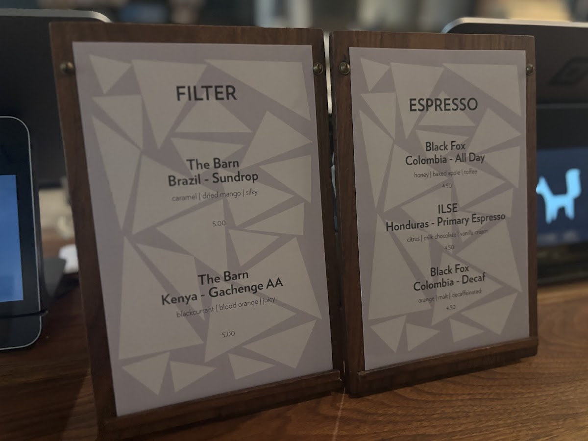Menu Black Fox Coffee-8