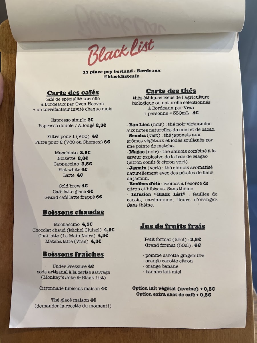 Menu Black List Café-9