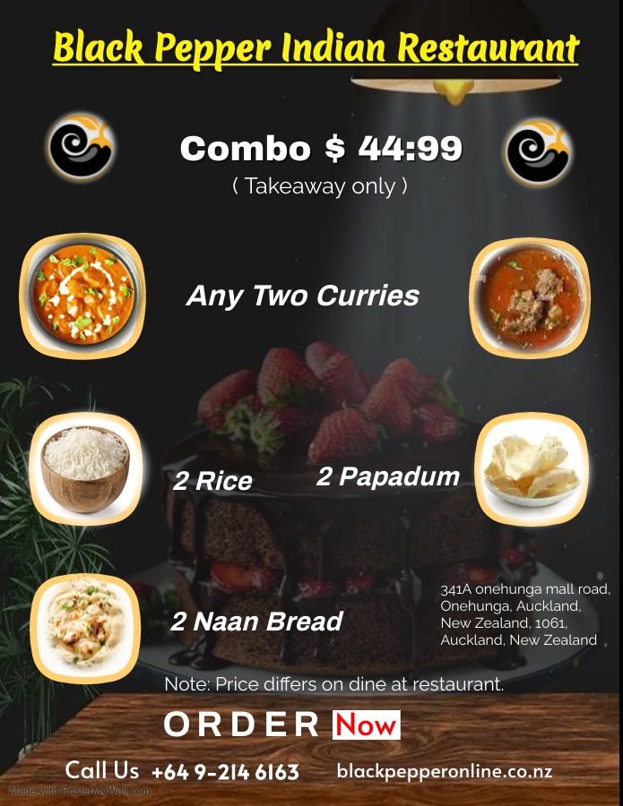 Menu Black Pepper Indian Restaurant-3