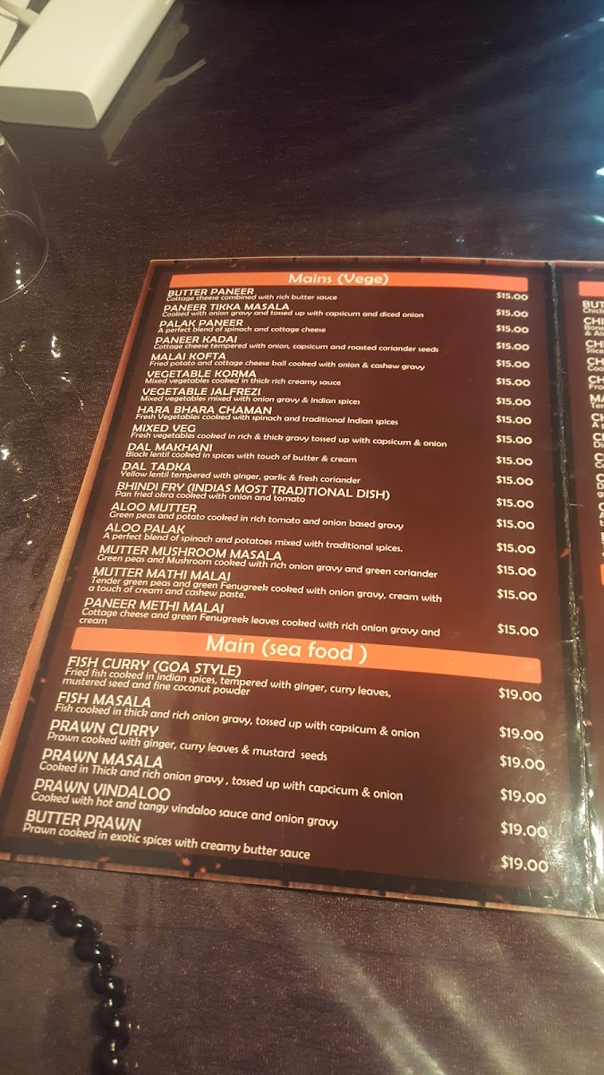 Menu Black Pepper Indian Restaurant-4