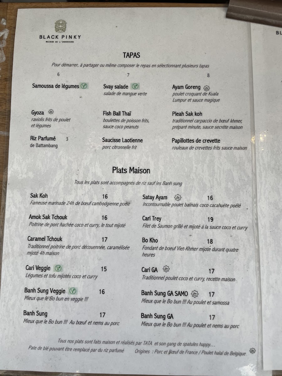 Menu Black Pinky-3