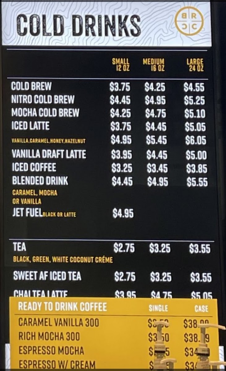 Menu Black Rifle Coffee Company-4