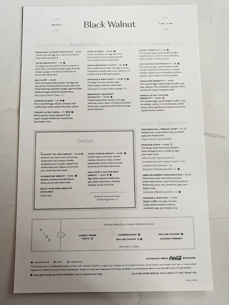 Black Walnut - Cinco Ranch Menu-1