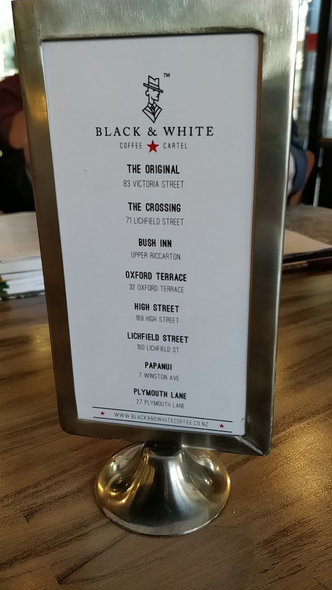 Menu Black & White Coffee Cartel-2
