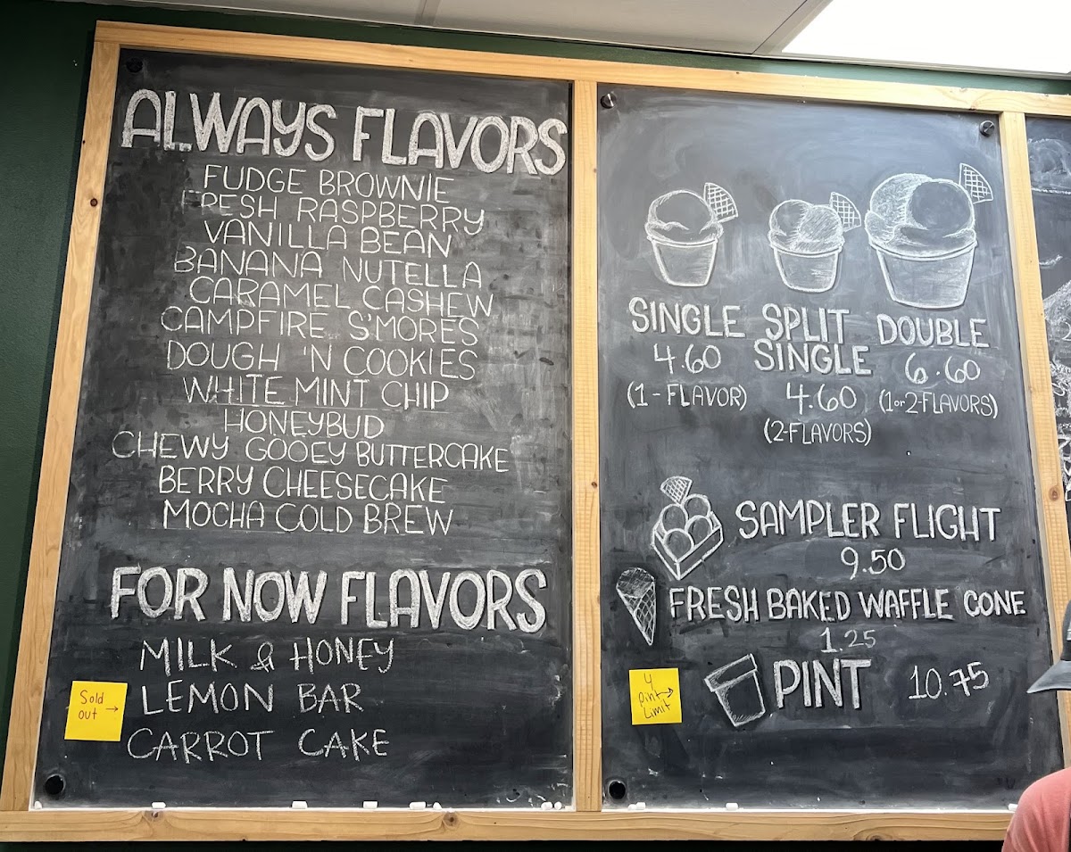 Menu Blacksmith Ice Cream Co.-4