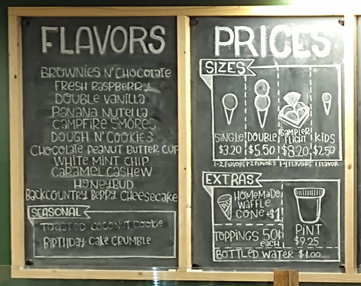 Menu Blacksmith Ice Cream Co.-5