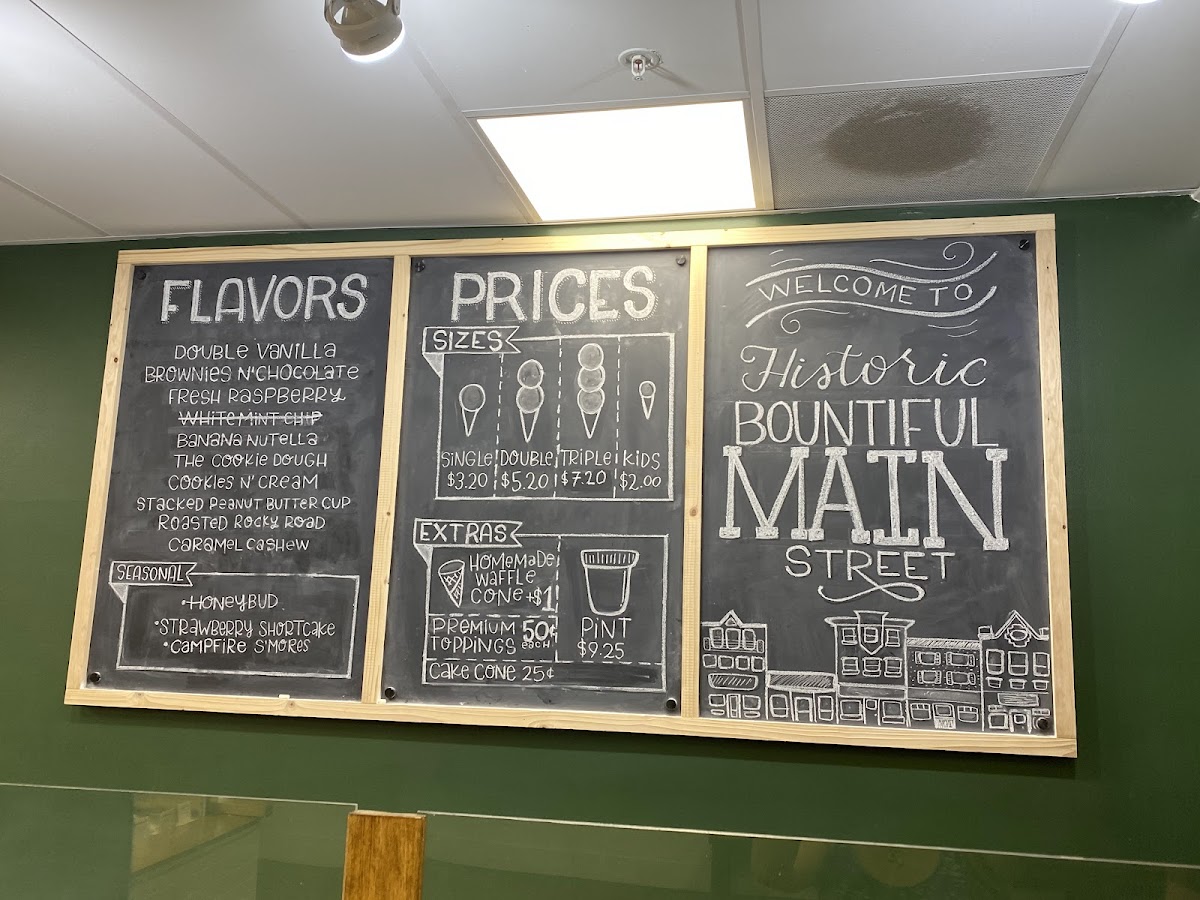 Menu Blacksmith Ice Cream Co.-8