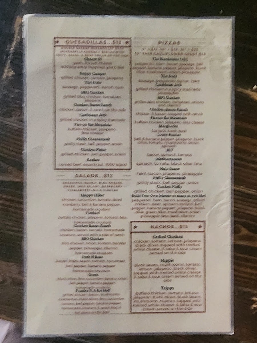 Menu Blackstone Pub & Eatery-6