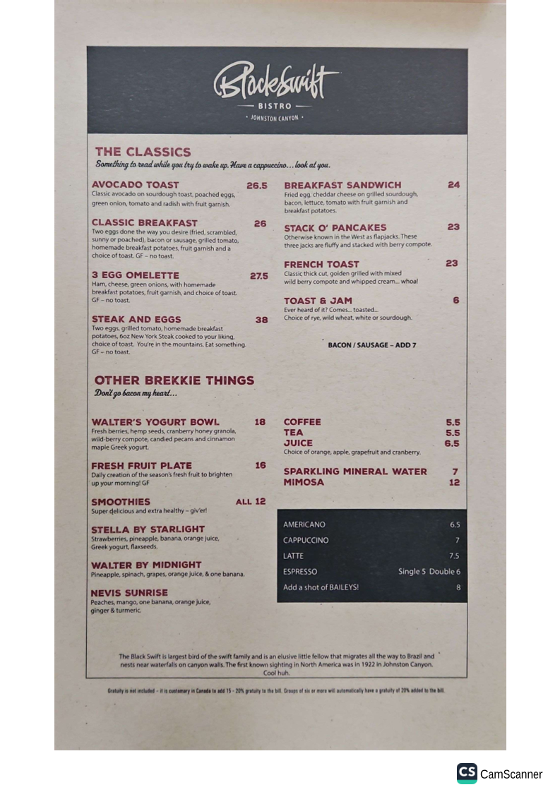 Menu Blackswift Bistro-2