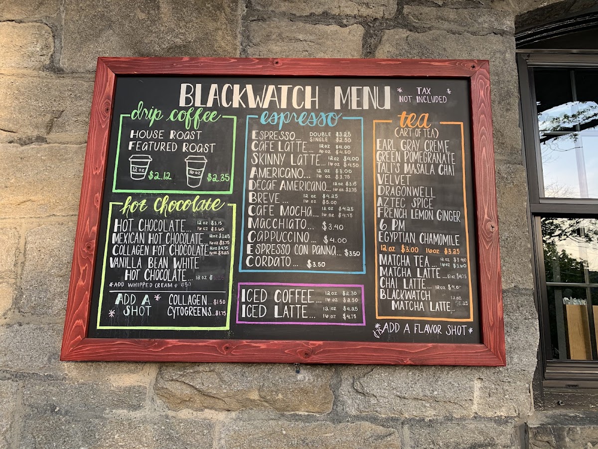 Menu Blackwatch Cafe-6