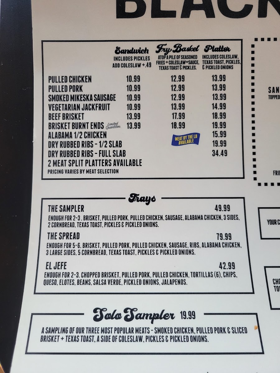 Menu Blackwood Bbq - Oakbrook-4