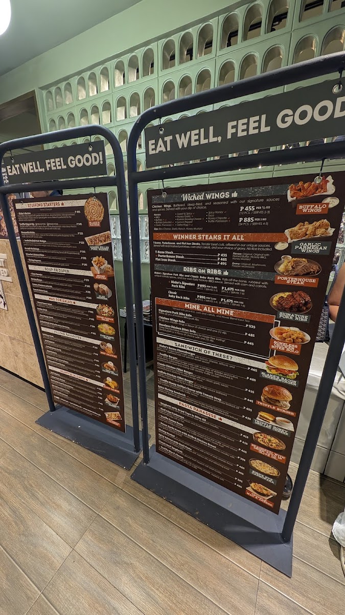 Menu Blake's Wings & Steaks - Marikina-10