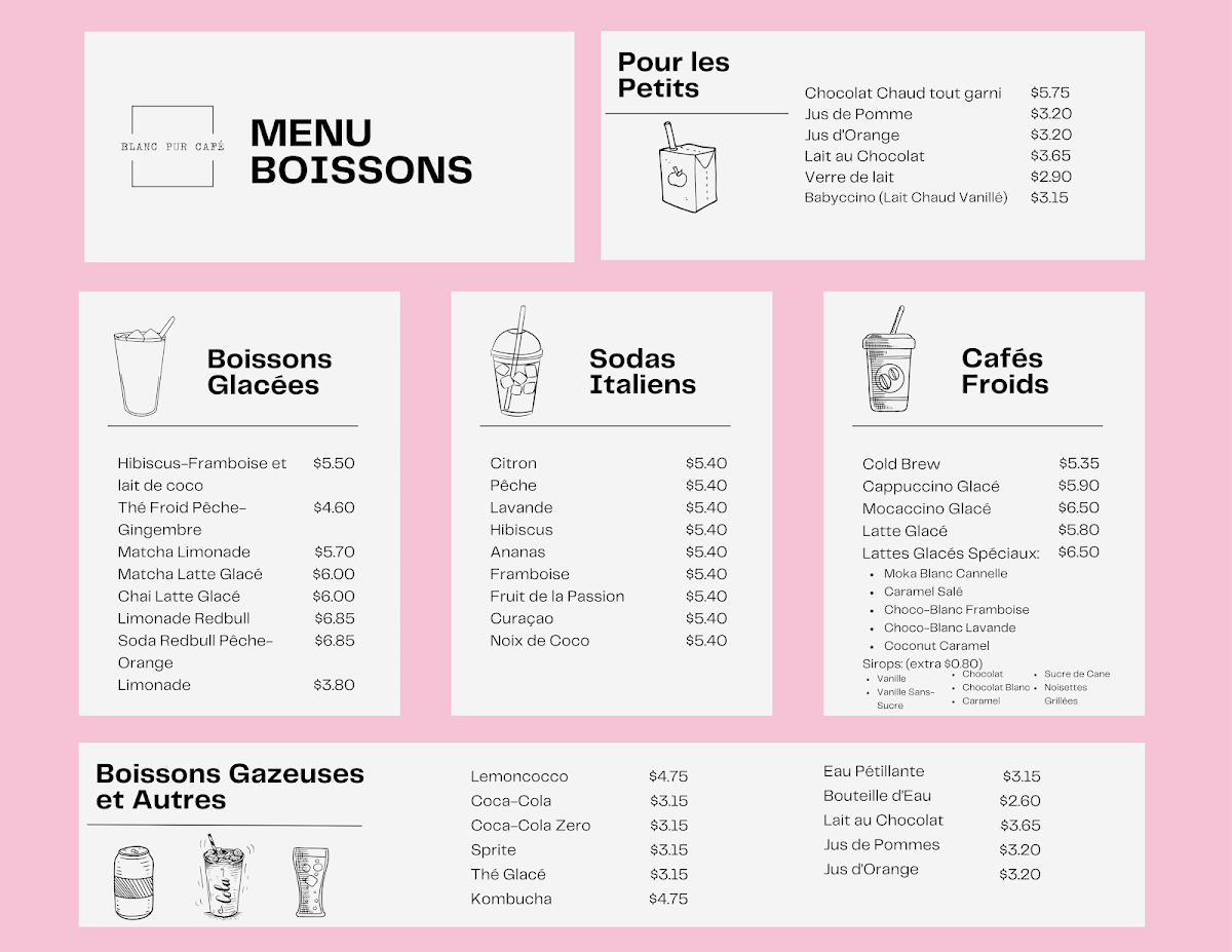 Menu Blanc Pur Café-1