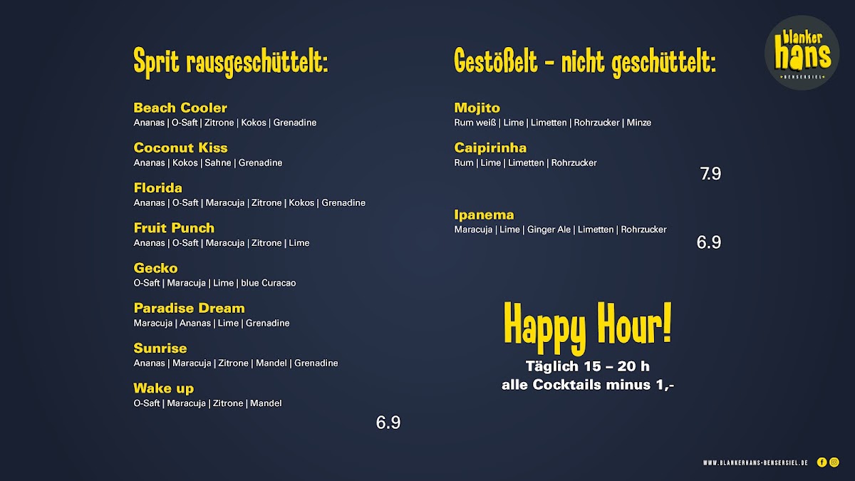 Menu Blanker Hans Bensersiel-2