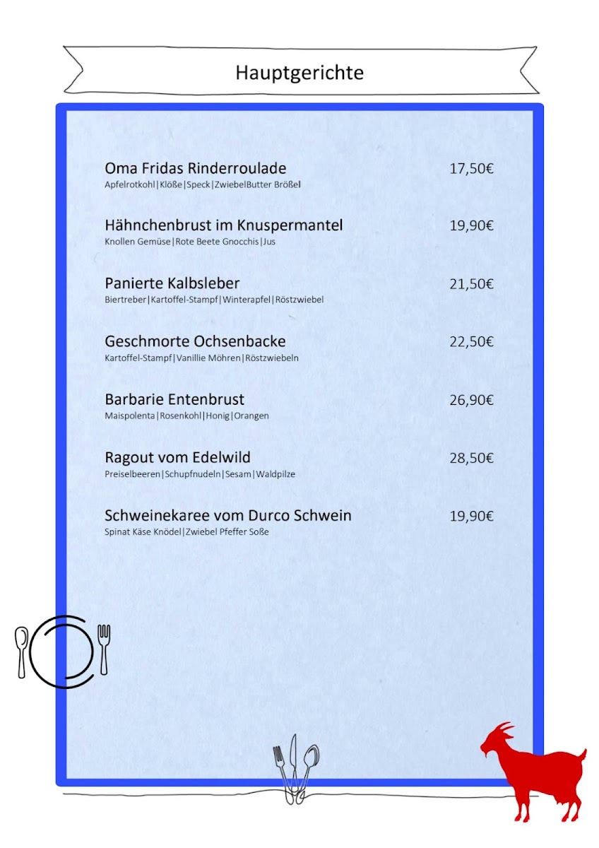 Menu Blaue Ziege-3