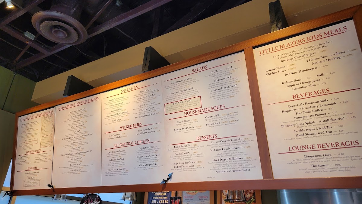 Menu Blazing Onion Burger Company-7