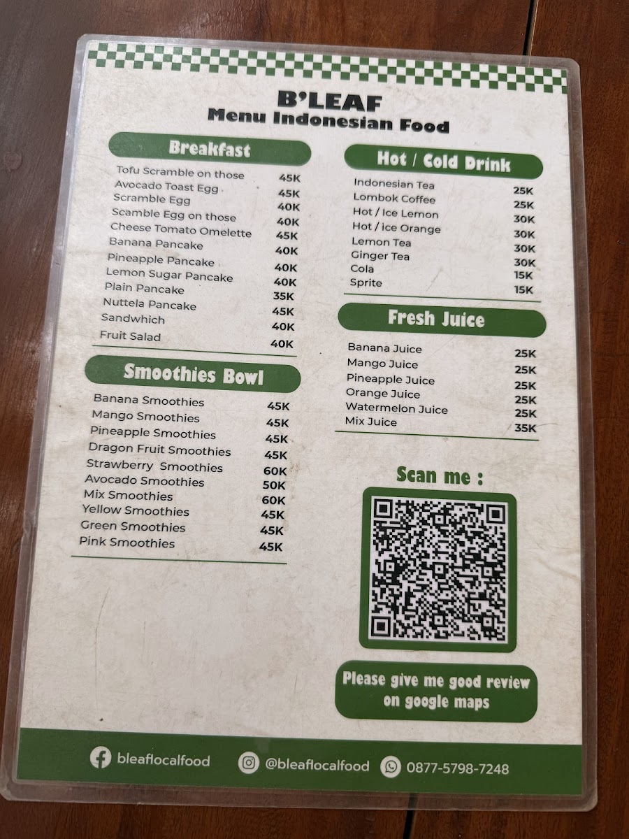 Menu B'leaf-3
