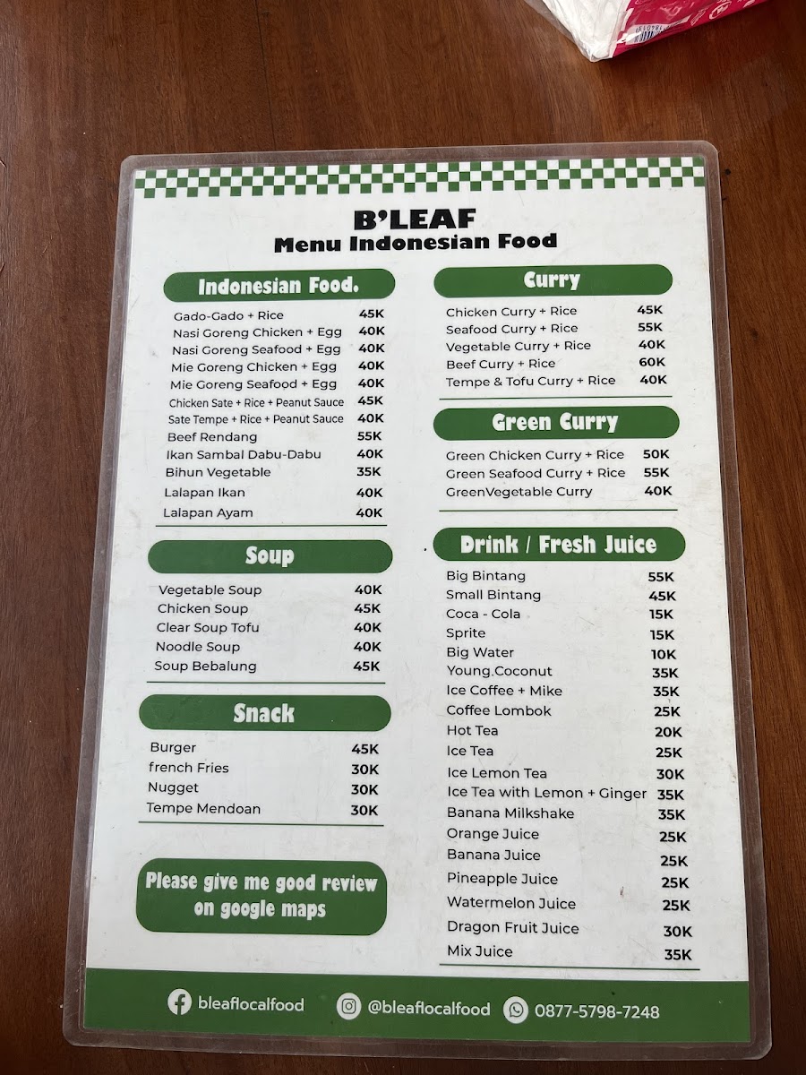 Menu B'leaf-4