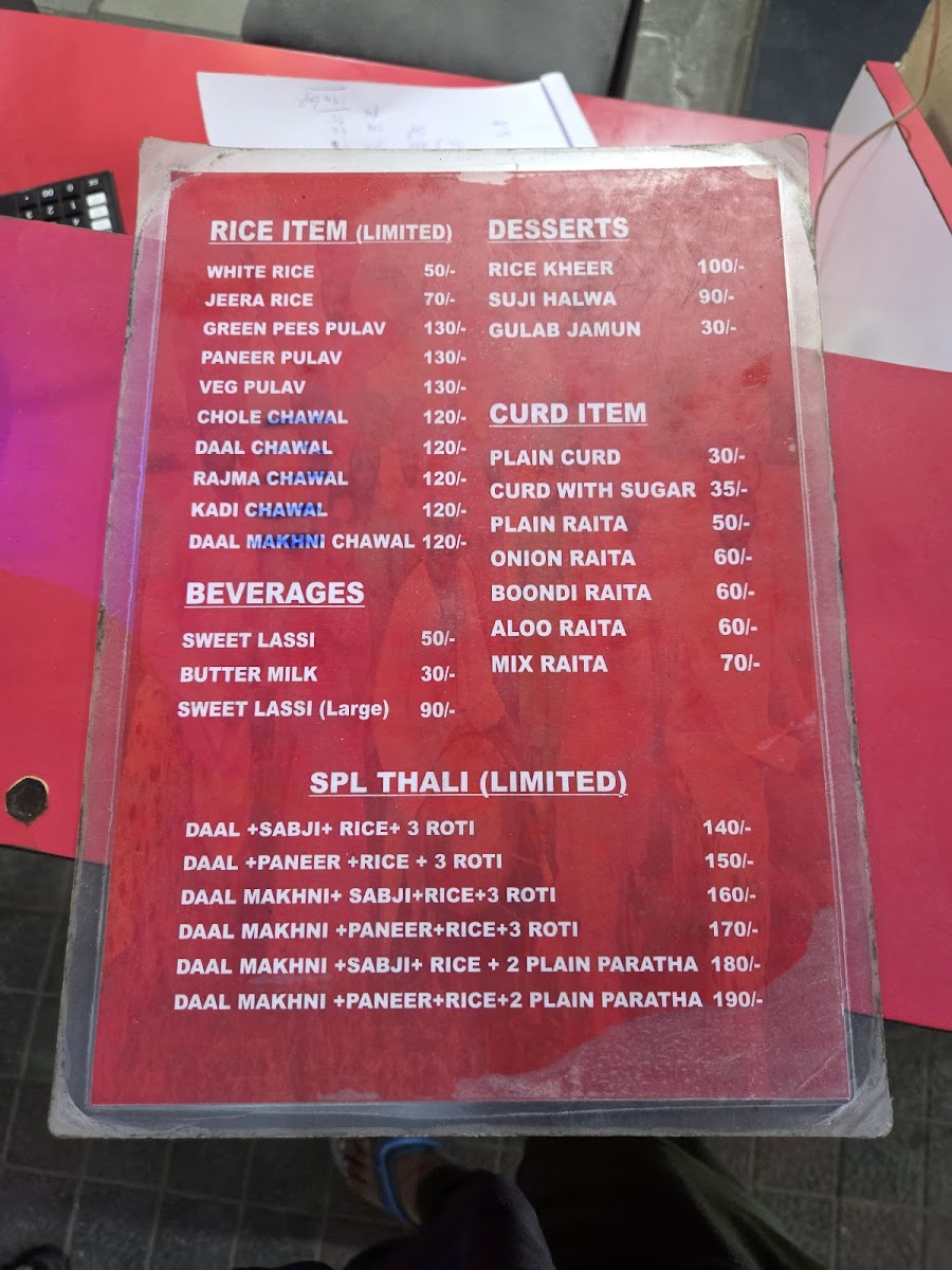 Menu Bliss Punjabi Paratha House-2