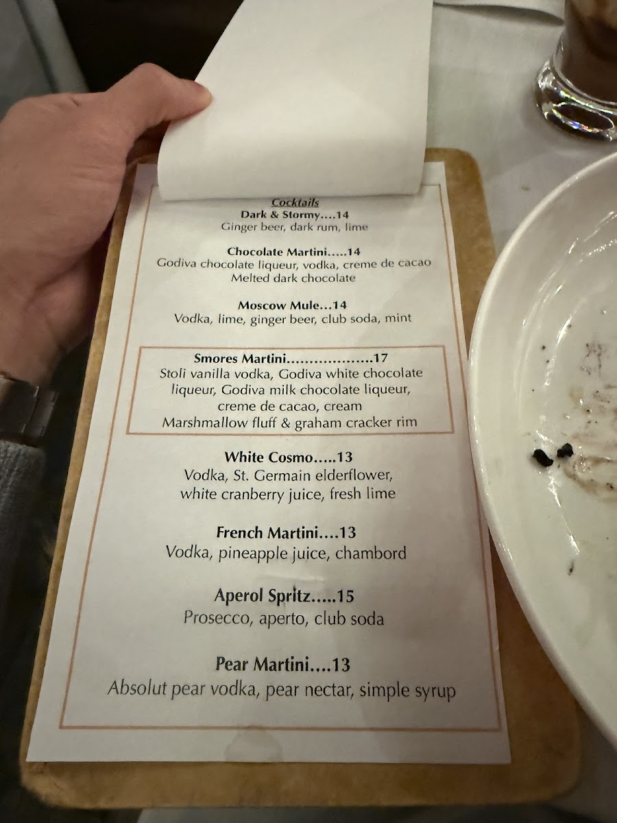 Menu Bliss-2