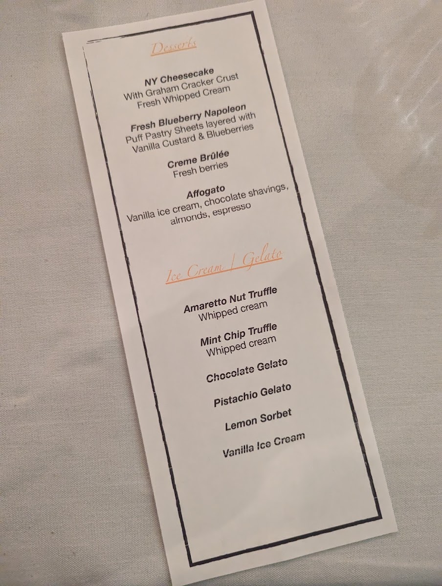 Menu Bliss-7