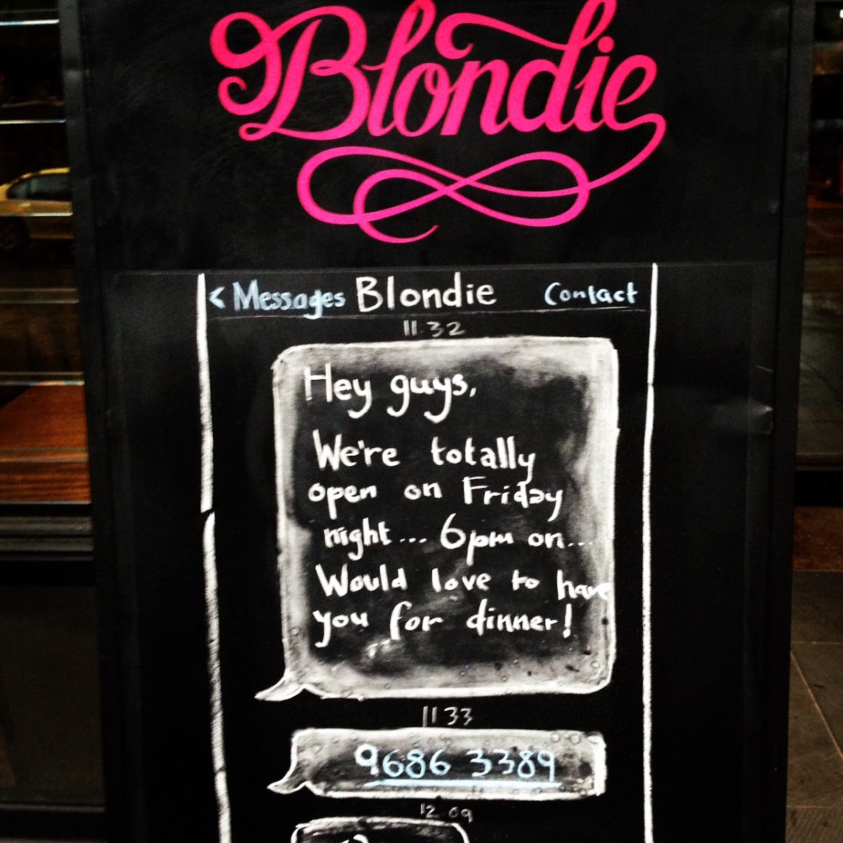 Menu Blondie Bar-8
