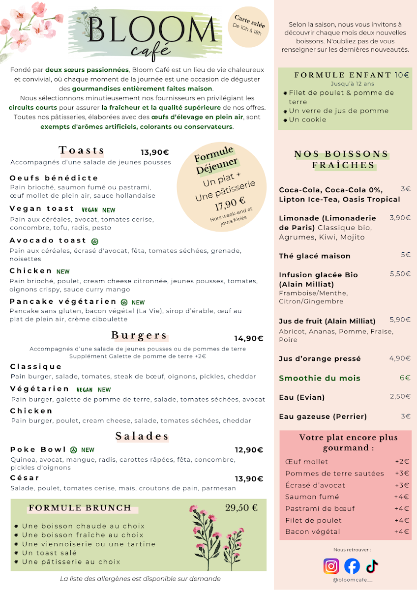 Menu Bloom Café-2