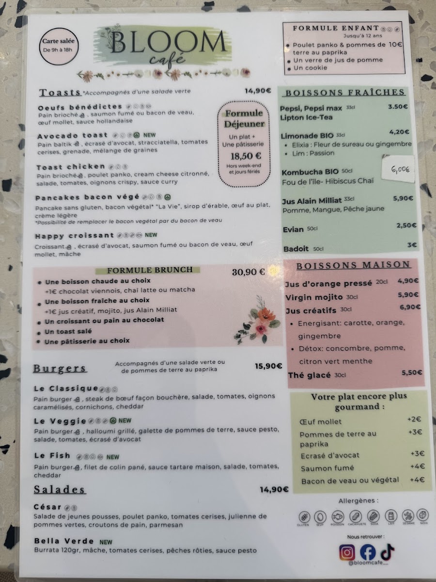 Menu Bloom Café-3