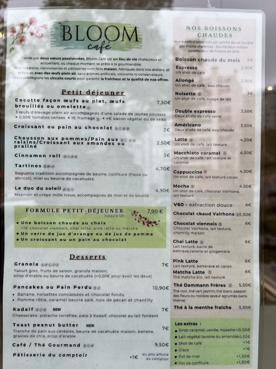 Menu Bloom Café-6
